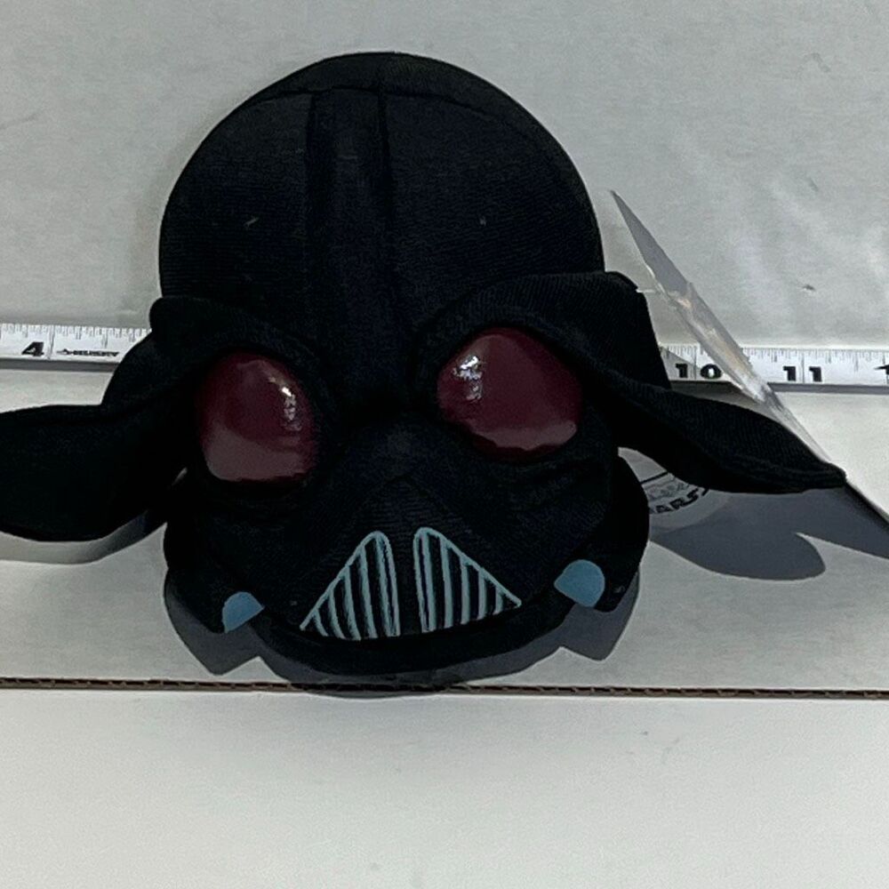 Commonwealth Toys Multicolor Angry Birds Star Wars Darth Vader‎ Plush Toy NWT
